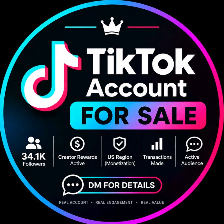 buy tiktok account